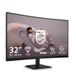 PHILIPS 32E3C2290 Gebogen monitor, 32 inch, 144Hz, VA paneel, 4ms GtG, HDR10, luidsprekers, zwart
