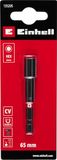 Einhell Magnetische impact-zeskantige dopsleutel met 1/4 inch E 6,3 schacht, 6 mm, chroom vanadium, torsiezone, permanente magneet, rode gekleurde ring