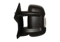 Alkar 9233922 Volledige achteruitkijkspiegel, dode hoek, handmatig, convex, tijdsonde, met knipperlicht, korte arm, 80 x 320 x 400