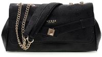 GUESS Ella Logo Convertible Xbody Flap Schoudertas Zwart