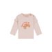 Babyface longsleeve met ruches en print - lichtroze