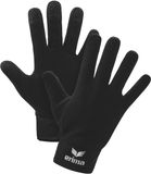 Erima Fleece Handschoenen - Zwart | Maat: L