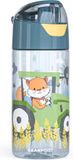 BEARFOOT Bentobox, lunchbox, lunchbox voor kinderen - tractorvos, blauw