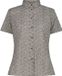 CMP Dames Ruitjesoverhemd Korte Mouw Polyester Grijs M