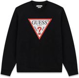Guess Red Triangle Fleece Sweatshirt