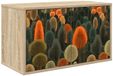 vidaXL Wandgemonteerd TV Kast ZAANDAM 69 x 33 x 40 cm Sonoma Eiken