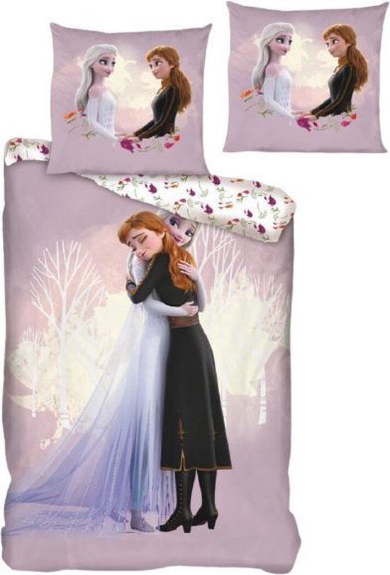 Disney Frozen Dekbedovertrek Hug - Eenpersoons - 140 x 200 cm - Polyester