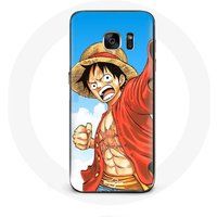 Maniacase Etui voor Samsung Galaxy S7 Manga One piece Luffy Anime