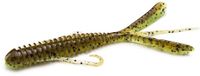 Keitech Hog Impact 4inch 10Cm 10St. Green Pumpkin /Chartreuse