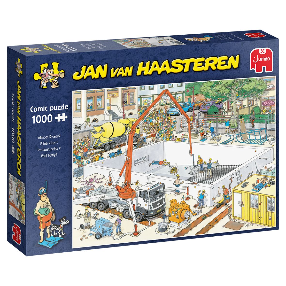 Jan van Haasteren "Bijna klaar?" 1000 Piece Jigsaw Puzzle