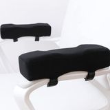 LargeLeaf Armleuning Kussens Elleboog Kussen Drukontlasting Bureaustoel Gaming Stoel armsteun met Memory Foam armleuning Pads 2-delige Set Stoel (Groove Design)