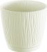 Prosperplast Waves Plantenpot - D15cm - Creme Wit