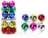 Unyqoos® Set van 50 kleurrijke Christbaumkugeln