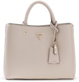 GUESS schoudertas Meridian II Girlfriend Satchel Light Taupe