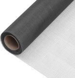 vidaXL Glasvezel Gaas Zwart 112x1000 cm