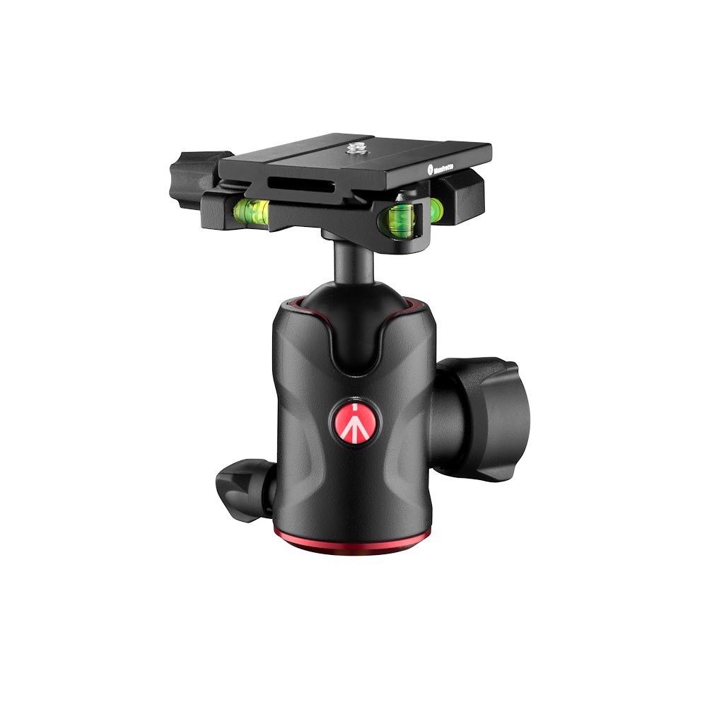Manfrotto MH496-Q6 Center Ball Head - Black Aluminium Tripod Head