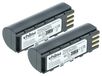 Vhbw 2x Batterie Remplacement Pour Symbol Btry-ls34iab00-00 21-62606-01 Pour Scanner De Code-barre Pos (3400mah, 3,7v, Li-ion)