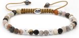 Karma Bracelet Spiral Evening Light White Crystal
