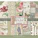 STAMPERIA SBBL50 Papierblok 10 vellen dubbelzijdig Spring Botanic, meerkleurig, 30,5 x 30,5 inch (30,5 x 30,5 cm)