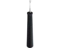 Triangle Professioneel Kerf- en Decoratiemes - Lusvormig Lemmet - 12 cm - RVS - Zwart