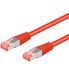 Goobay CAT 6 S/FTP netwerkkabel rood - 7.5 meter