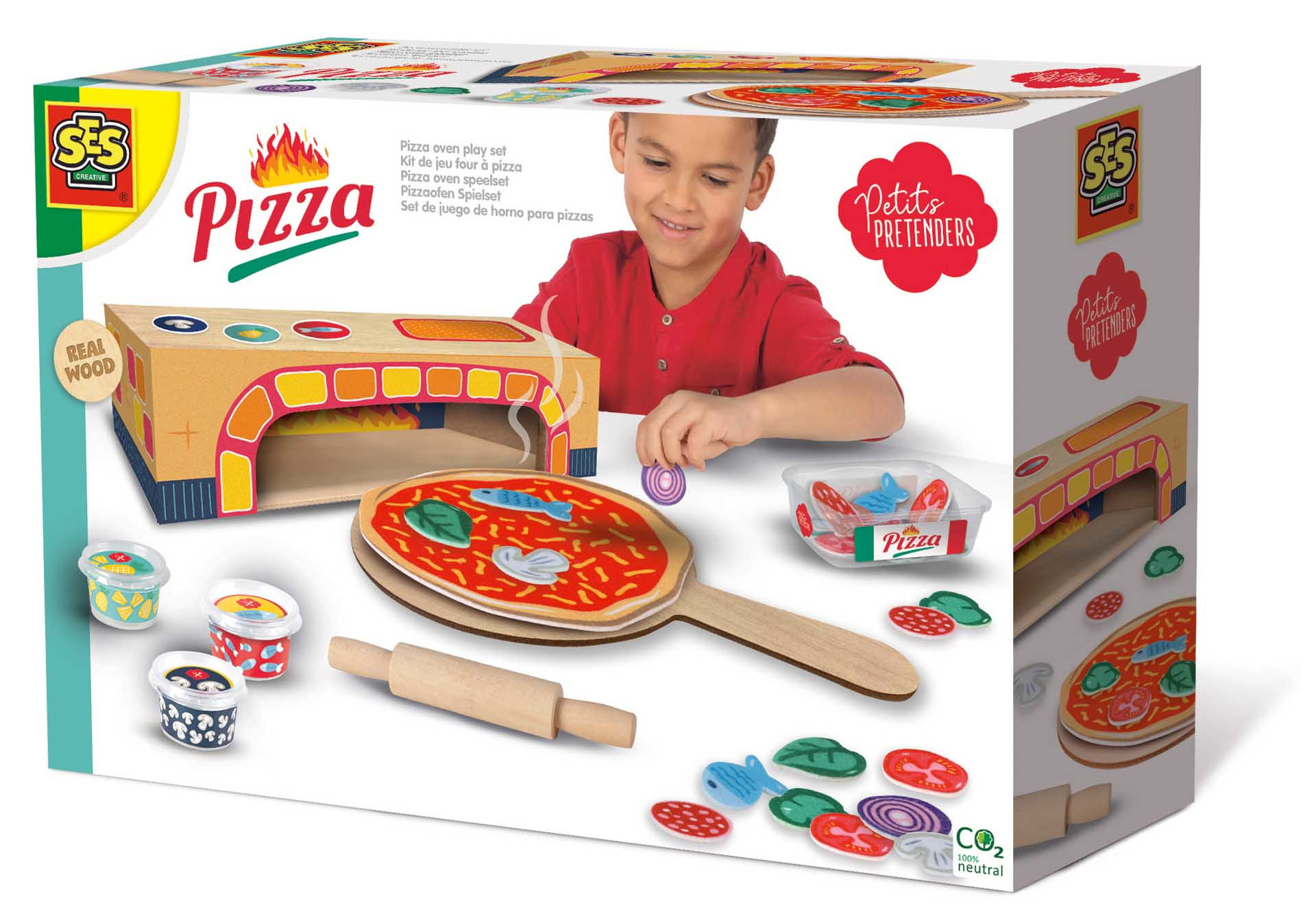 SES Creative Pizza oven speelset