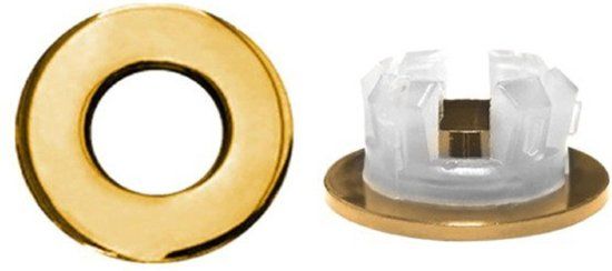 Brauer Gold Edition Overloopring - 3cm - PVD - geborsteld goud 5-GG-148