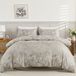 Duvet Cover Set à double face avec imprimé floral, 200 x 200 cm