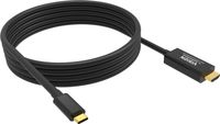 Vision TC 2MUSBCHDMI8K/BL câble de téléphone portable Noir 2 m USB C