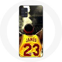 Maniacase Hoesje voor Samsung Galaxy A51 4G Lebron James Basketbal speler