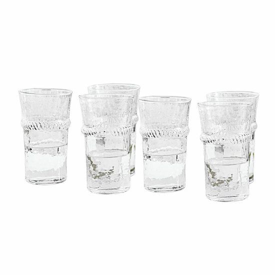 LOBERON Glas set van 6 Beiras helder