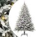 vidaXL Artificial Pre-lit Christmas Tree with Ball Set Green 240 cm