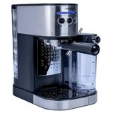 Tornado TCM-14125 Espressomachine, 15 bar, 1,2 l watertank, 0,7 l melktank, zwart/roestvrij staal