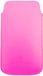 Urban Monkey Hoes voor mobiele telefoon met pulltab en microvezel bekleding voor smartphone tot 5 inch roze