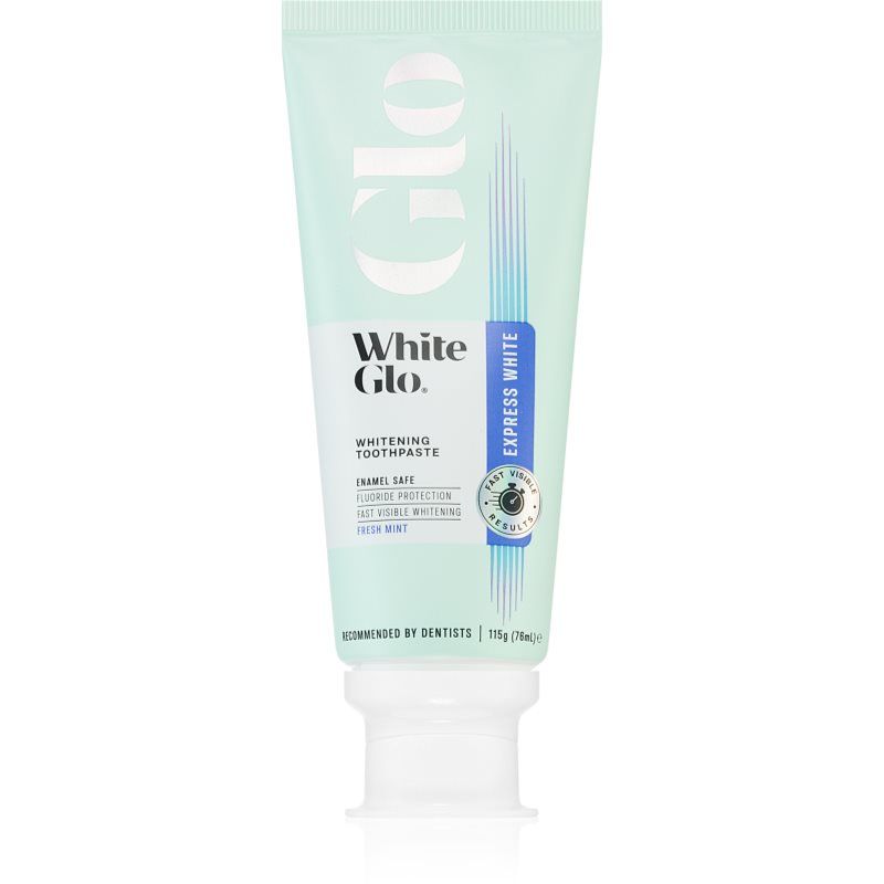 White Glo Glo Express White Whitening Toothpaste - Zubní Pasta Pro Rychlé Vybělení 115.0g