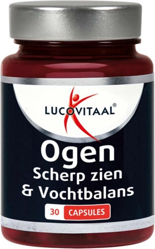 Lucovitaal Ogen Scherp Zien & Vochtbalans Capsules 30st