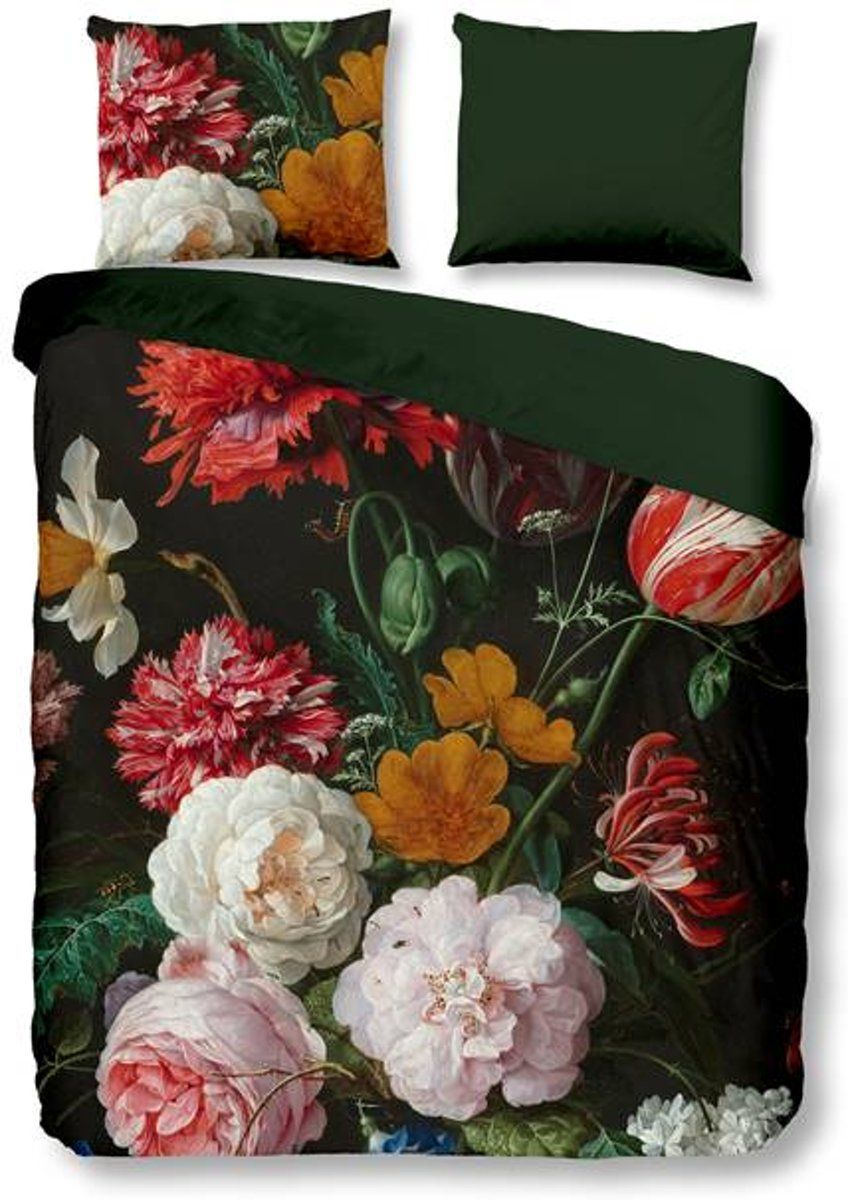 Snoozing Rozen - Dekbedovertrek - Lits-jumeaux - 260x200/220 cm + 2 kussenslopen 60x70 cm - Multi kleur