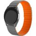 Xiaomi Bracelet silicone magnétique Xiaomi Watch 2 Pro (gris/orange)