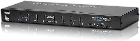 Aten CS1768 KVM Switch DVI, USB, Audio, 8 Ports