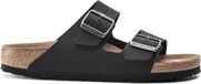 Birkenstock Arizona Slippers Black Narrow-fit | Zwart | Imitatieleer | Maat 35