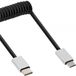 Inline Panda Inline 35863 USB-kabel zwart, aluminium 3m