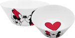 Mueslikom Geda Labels Mickey Mouse - Mickey Kiss Sketch Kom - Wit