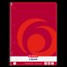 Herlitz collegeblokken - A4+ - ruit - 5 mm - 80 vel - rood - 5 stuks