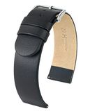 HIRSCH XS Horlogebandje voor dames, kalfsleer, model Scandic 16 mm, sleutelkoord