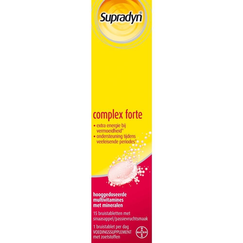 Supradyn Complex Forte Bruistabletten 15st