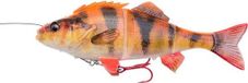 Savage Gear 4D Line Thru Perch SS - Swimbait - Albino - 23cm - 145g - Wit