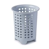 Zeal G231B Afdruiprek voor bestek, melamine, eendenei, blauw, 14 x 14 x 17 cm
