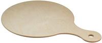 DEMOLLI fsc-10454 snijplank met handgreep voor pizza, polenta, aperitief, hout beuken, natuur