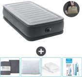 Intex Luchtbed - 1-Persoons - 99 x 191 x 46 cm - Grijs