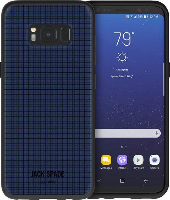 Incipio Jack Spade Graph-Check Case Navy voor Samsung Galaxy S8